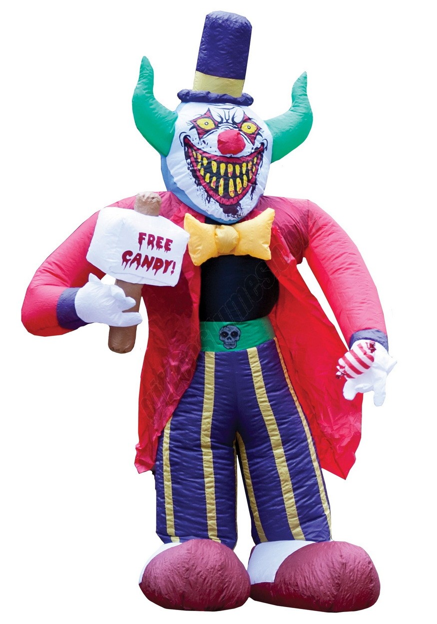 Inflatable Creepy Clown Decoration  Promotions - -0