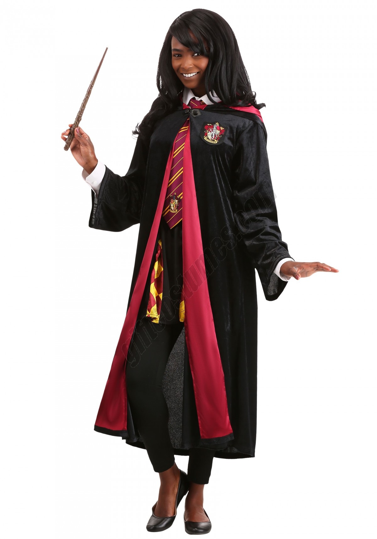 Deluxe Harry Potter Gryffindor Adult Plus Size Robe Costume Promotions - -6