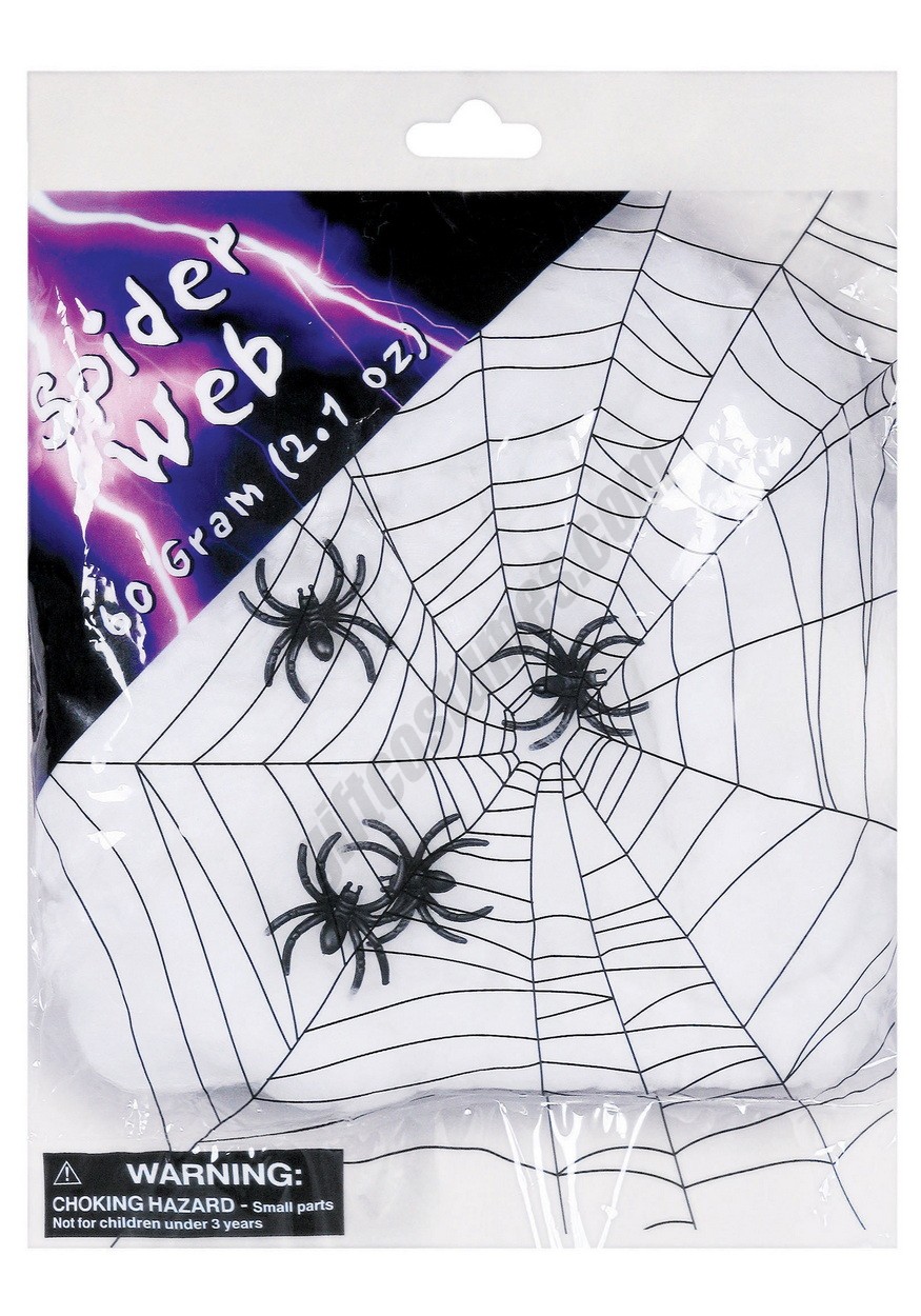 Spider Web with Spiders Promotions - -0