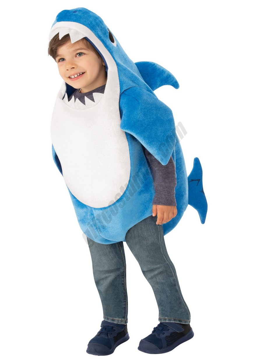 Toddler Baby Shark Daddy Shark Costume and Sound Promotions - -0