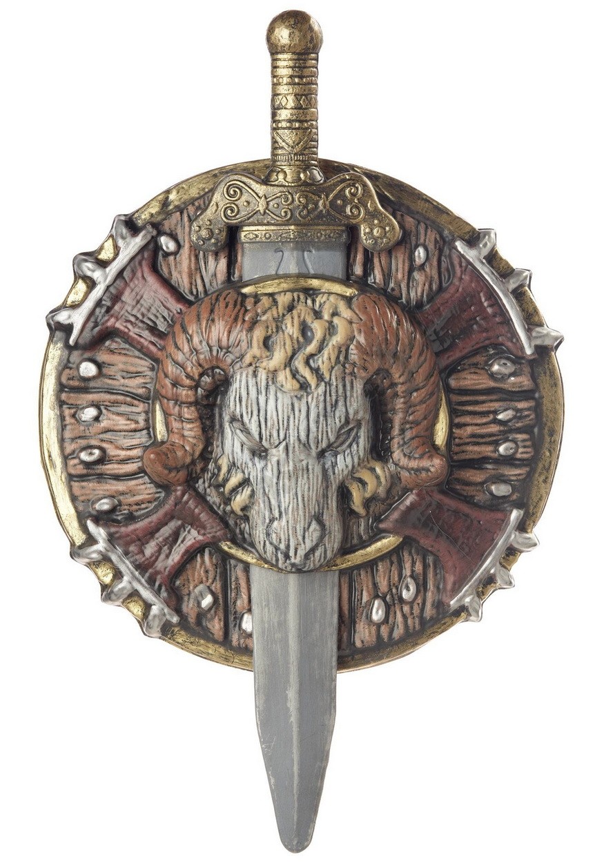 Barbarian Combat Shield and Sword Promotions - -0