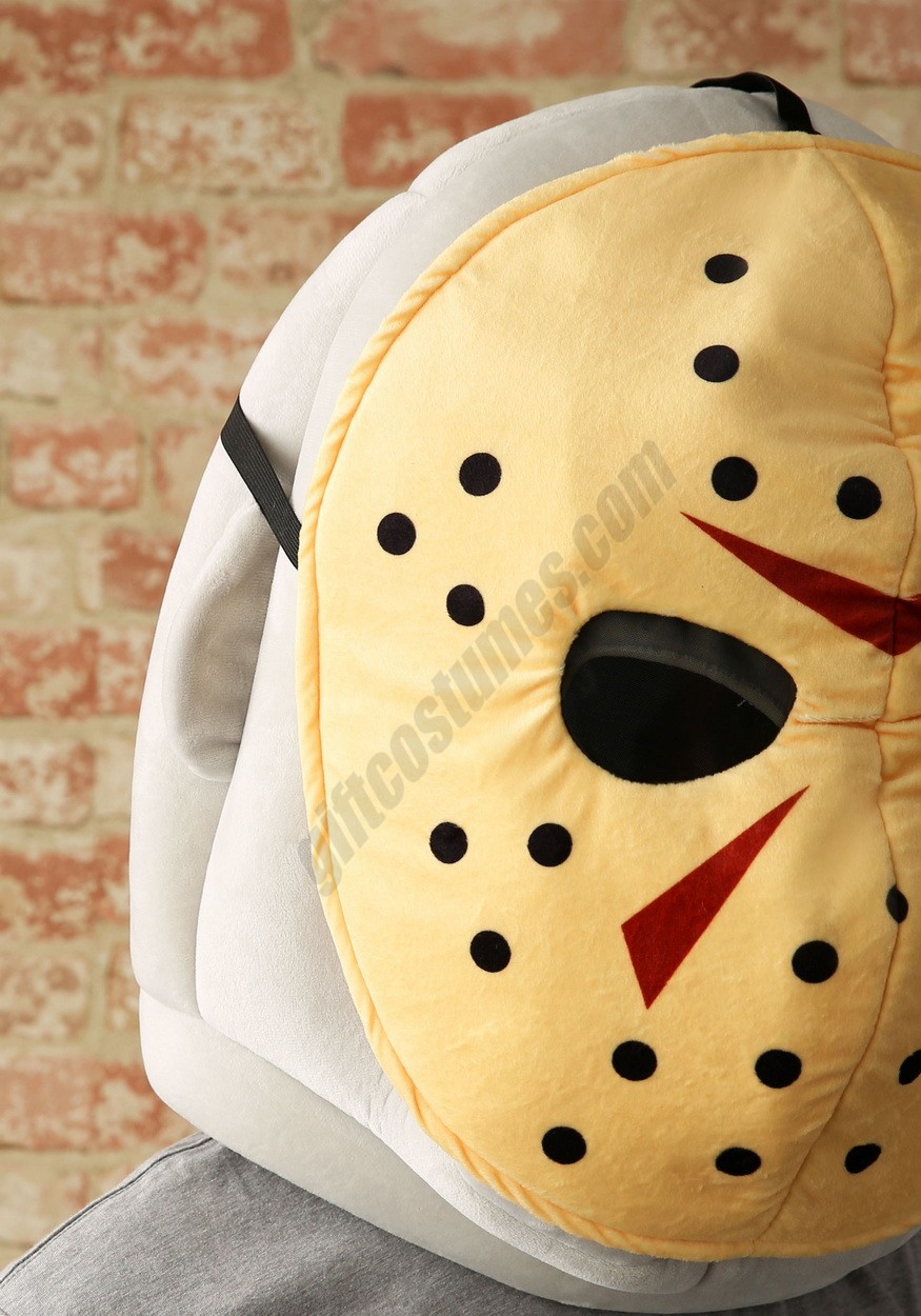 Friday the 13th Jason Mascot Mask for Adults Promotions - -1