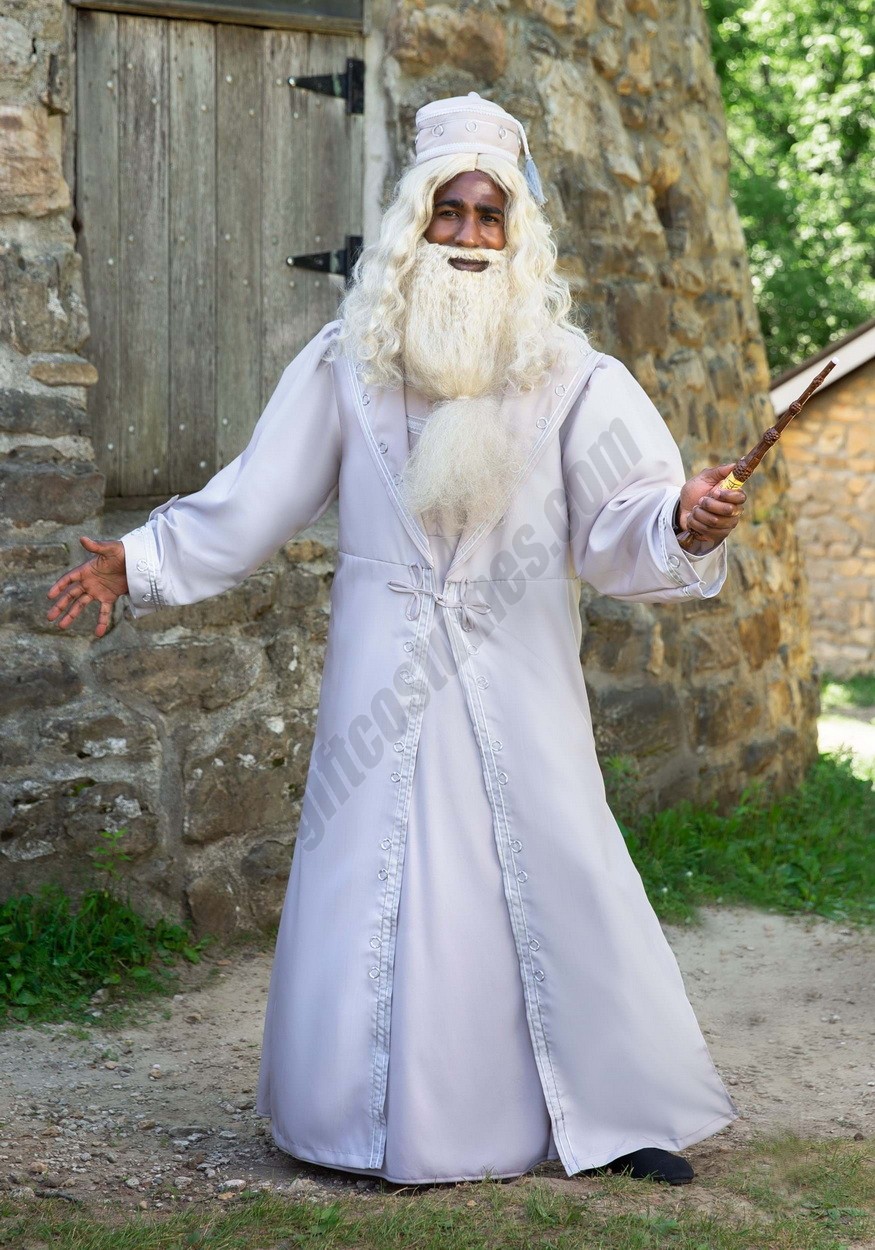 Men's Harry Potter Dumbledore Deluxe Costume Promotions - -0