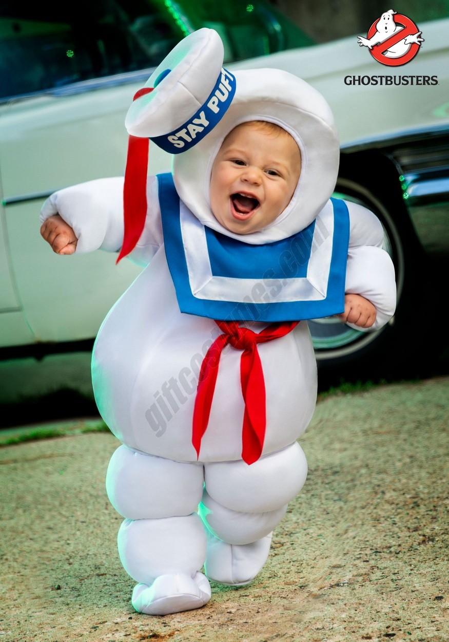 Ghostbusters Stay Puft Costume for Infants Promotions - -0