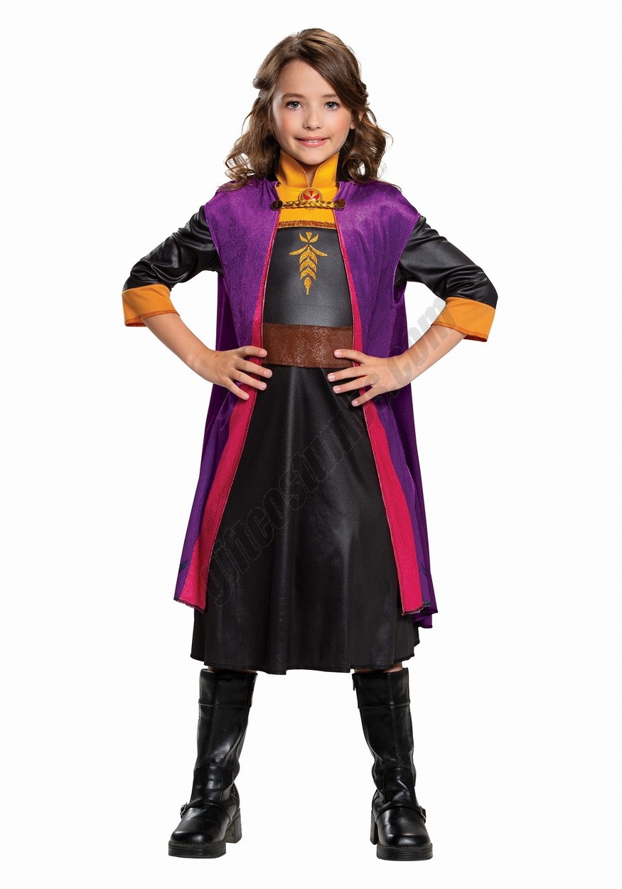 Girls Frozen 2 Classic Anna Costume Promotions - -0
