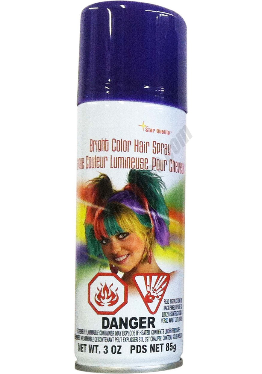 Purple Hair Spray Promotions - -0