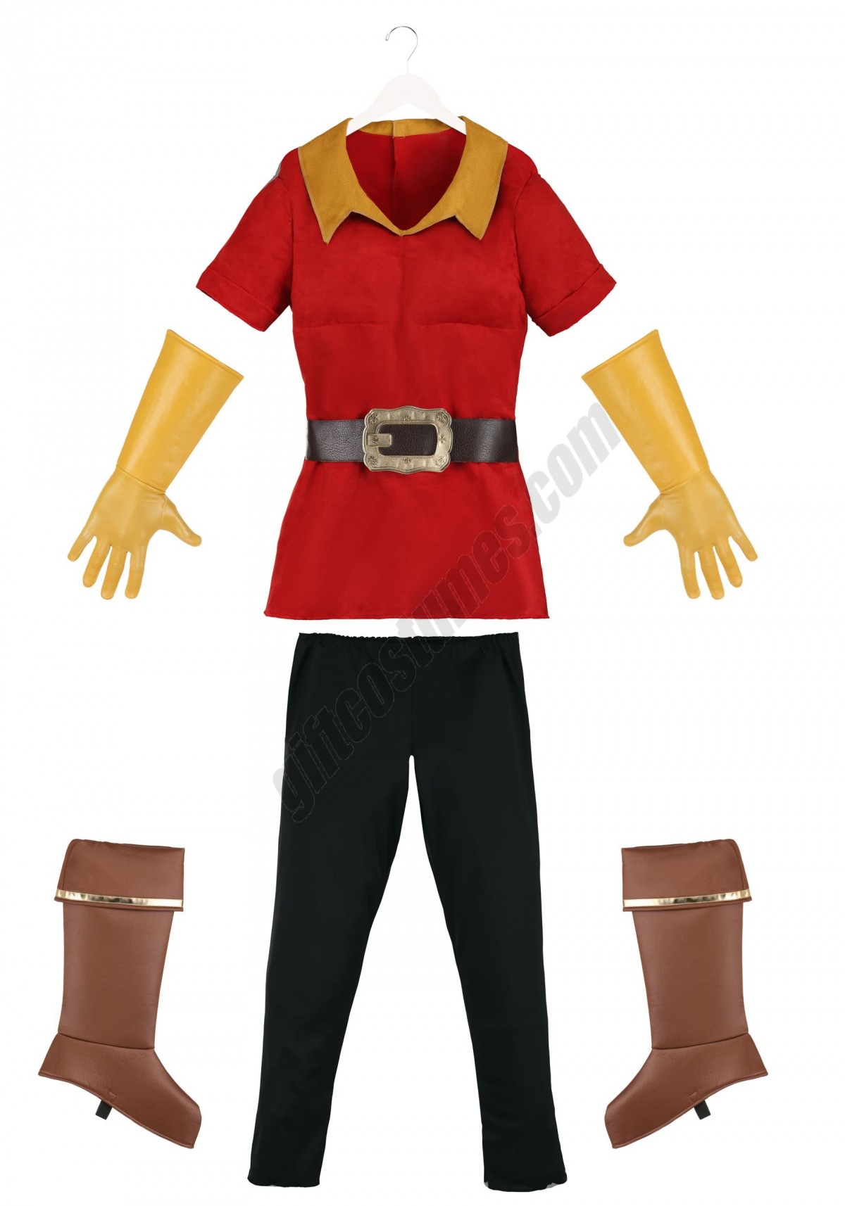 Disney Beauty and the Beast Men's Gaston Costume - Men's - -2