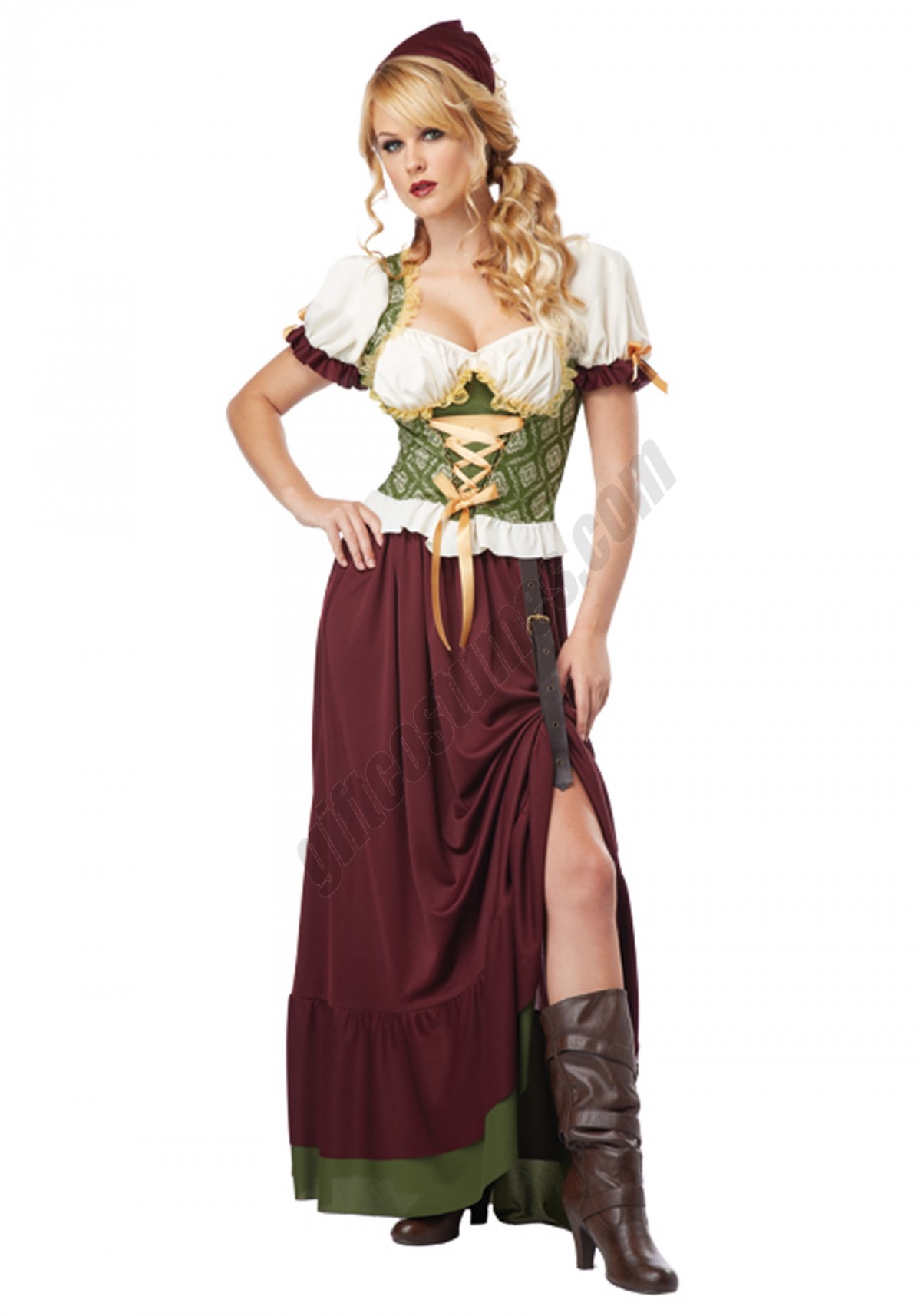 Renaissance Wench Costume - Women's - -0