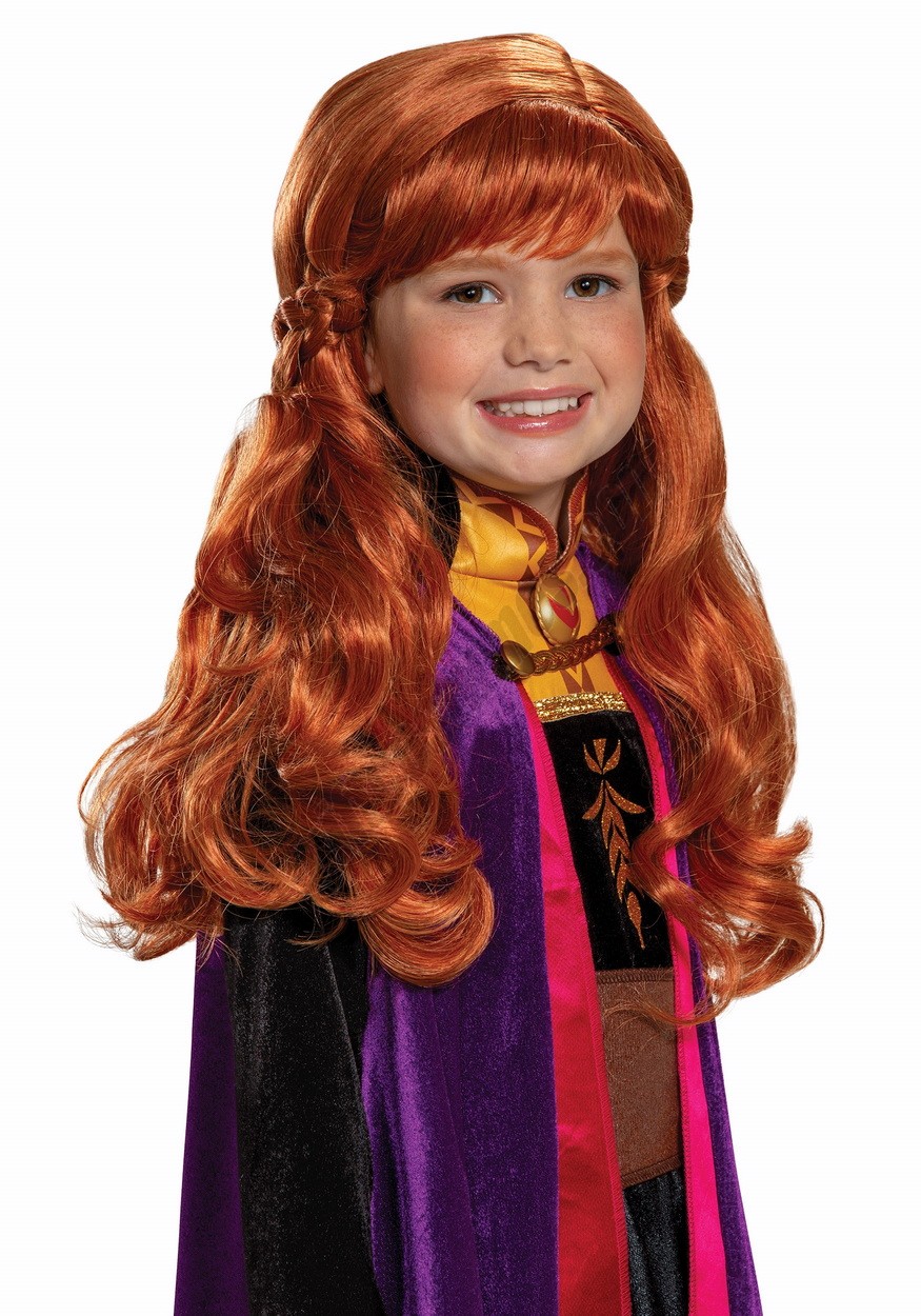 Frozen 2 Girl's Anna Wig Promotions - -0