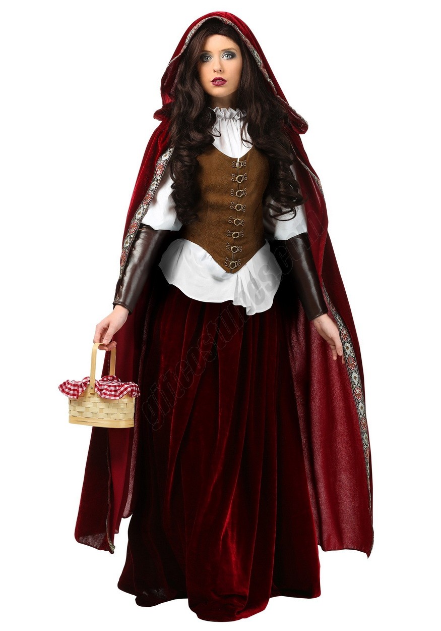 Deluxe Red Riding Hood Plus Size Costume Promotions - -0
