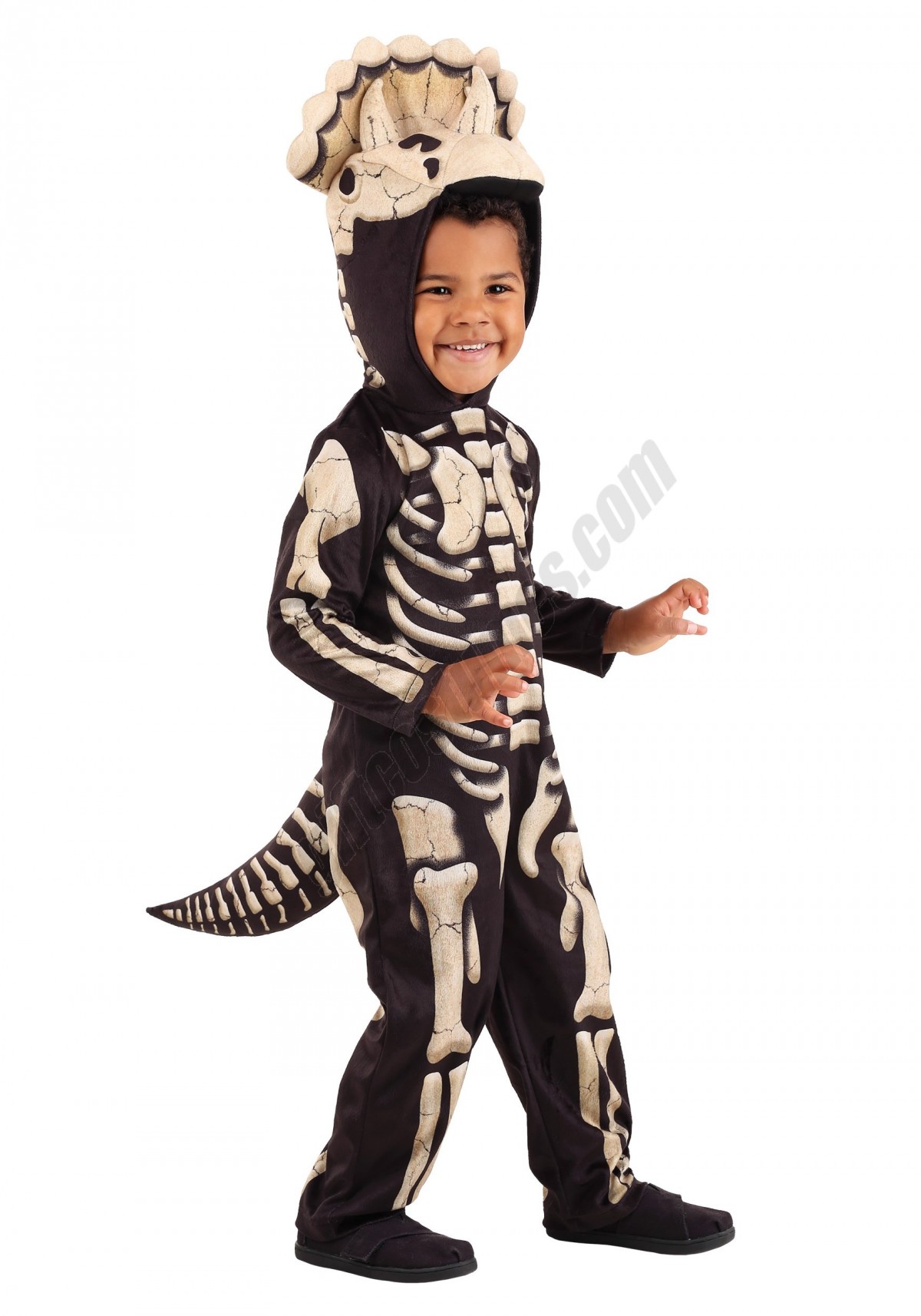 Triceratops Fossil Costume for Toddlers Promotions - -2