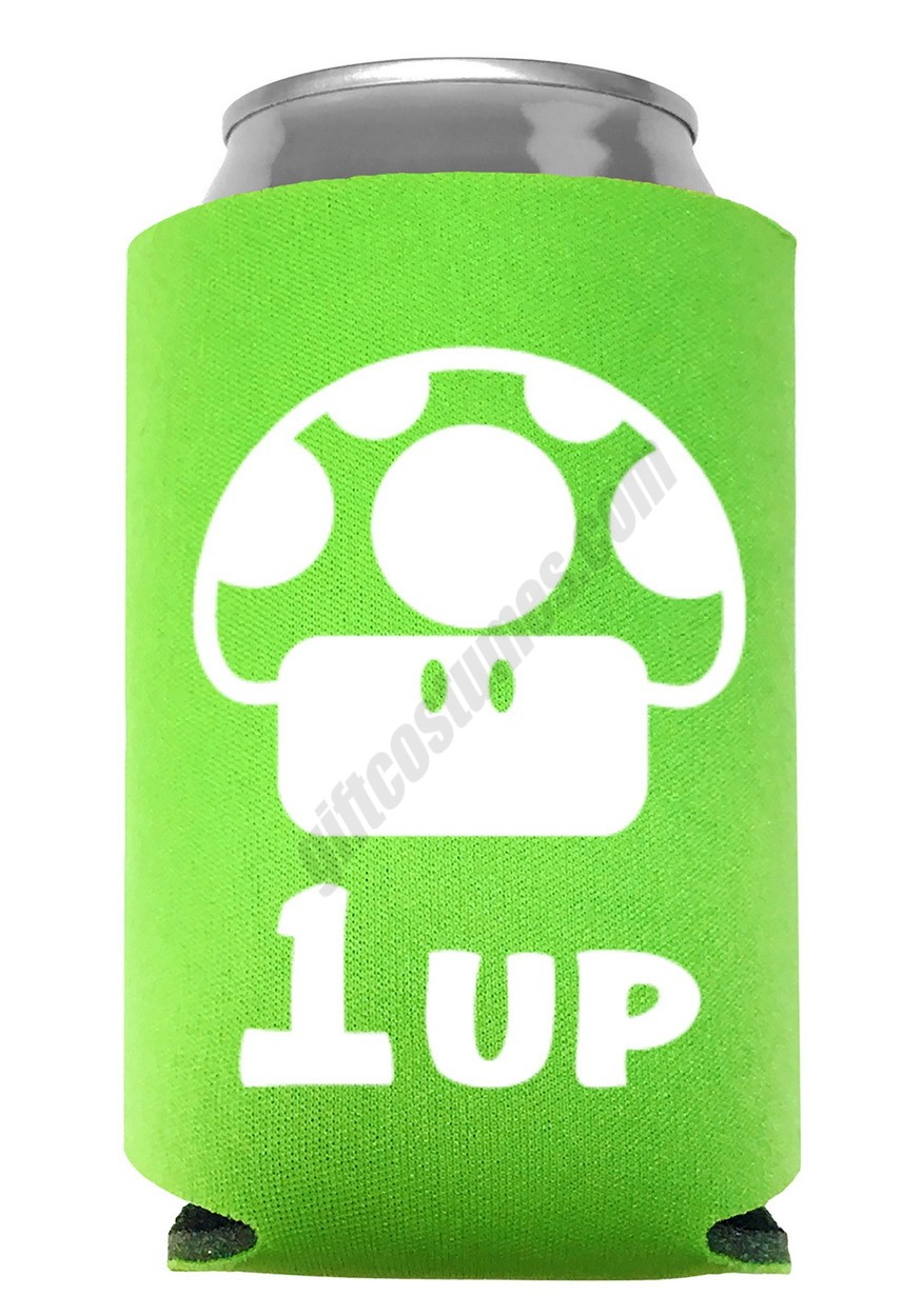 1 Up Mario Can Cooler Promotions - 1 Up Mario Can Cooler Promotions