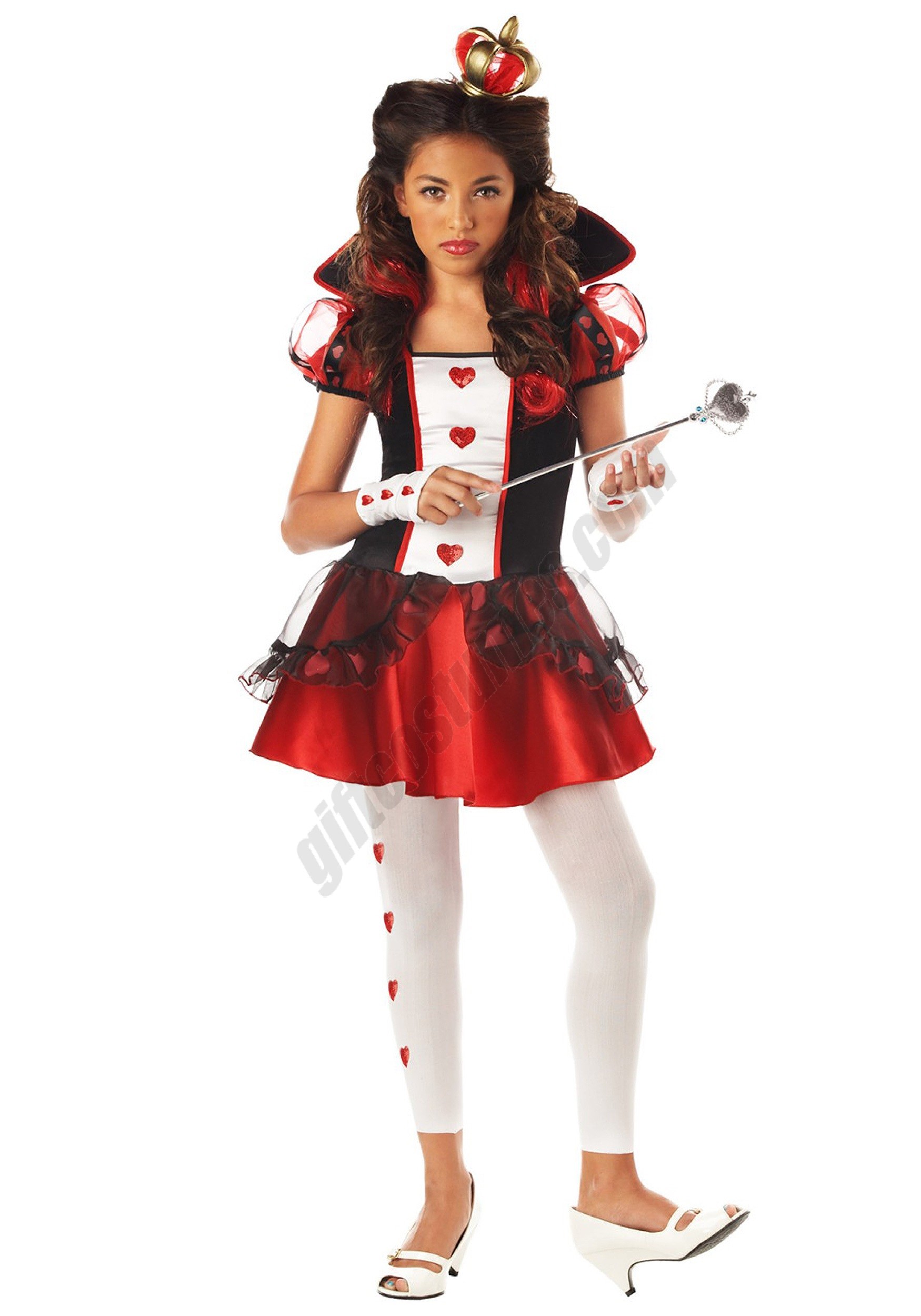 Tween Queen of Hearts Costume Promotions - Tween Queen of Hearts Costume Promotions