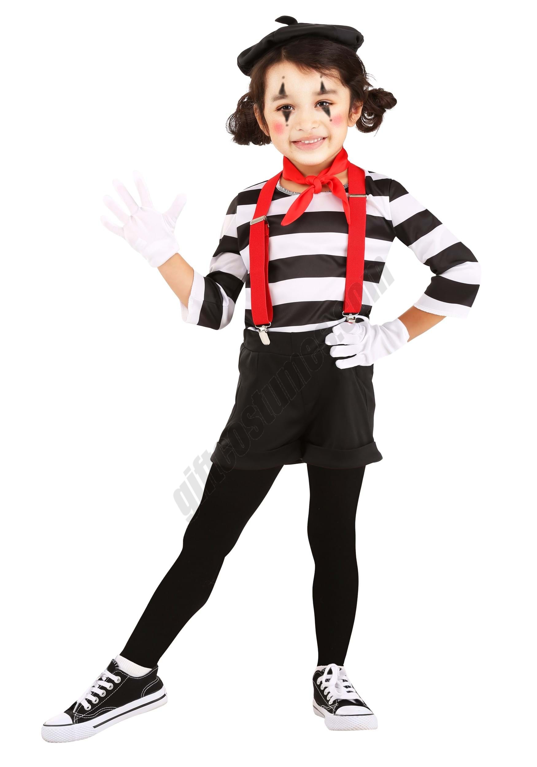 Classic Mime Toddler Costume Promotions - Classic Mime Toddler Costume Promotions