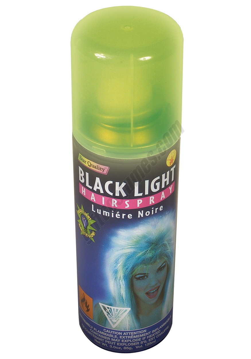 Glow in the Dark Hairspray Promotions - Glow in the Dark Hairspray Promotions
