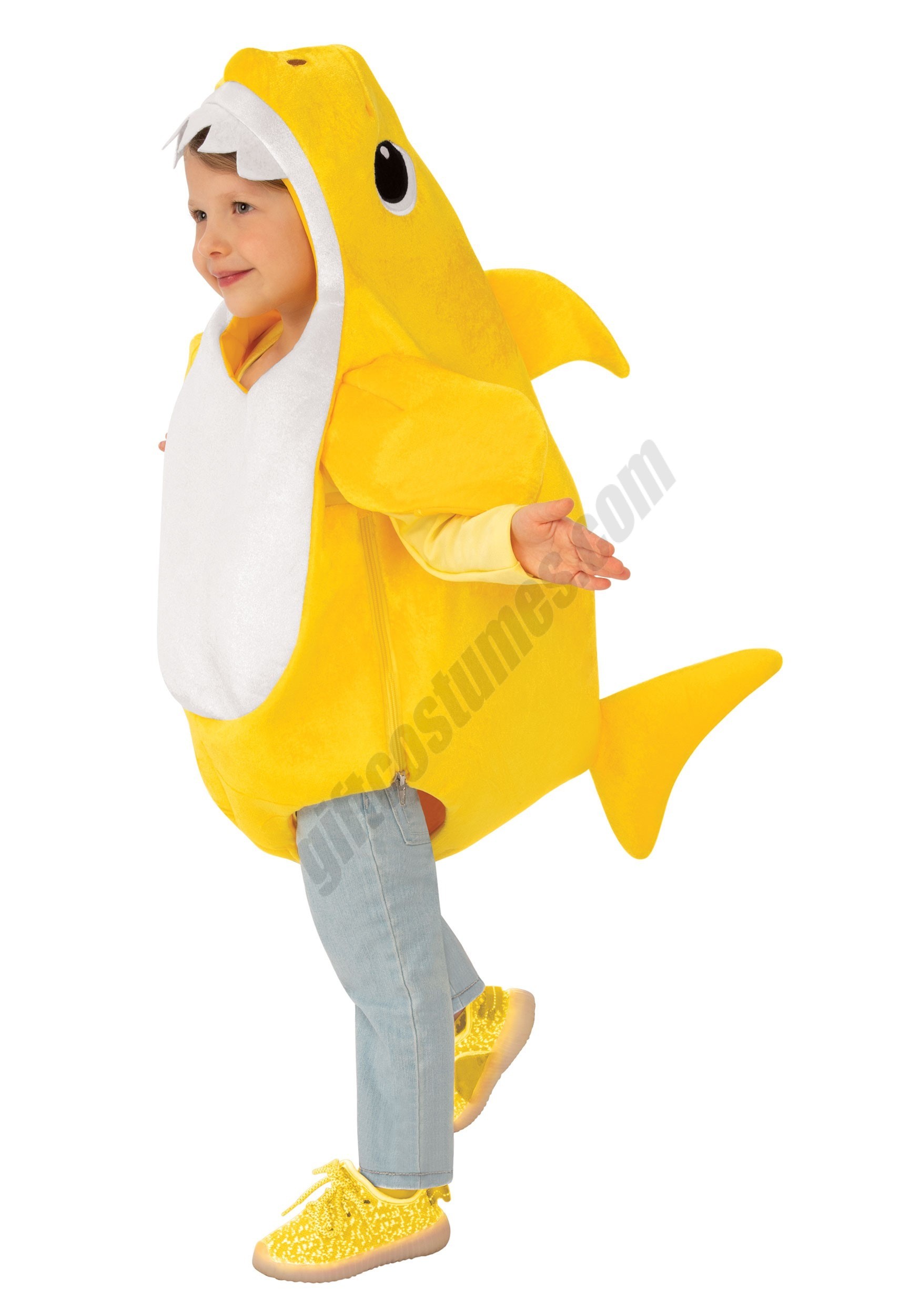 Baby Shark Toddler Costume with Sound Chip Promotions - Baby Shark Toddler Costume with Sound Chip Promotions