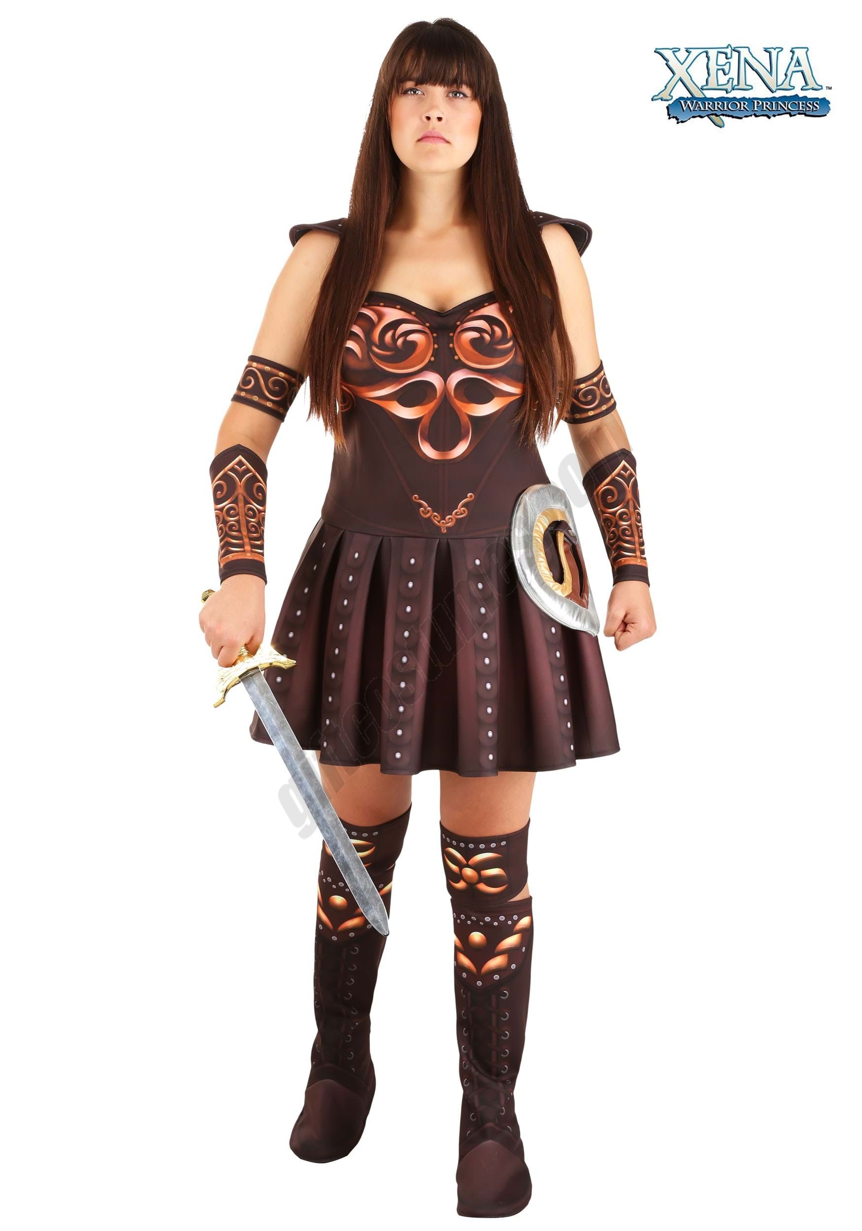 Plus Size Xena Warrior Princess Costume - Women's - Plus Size Xena Warrior Princess Costume - Women's