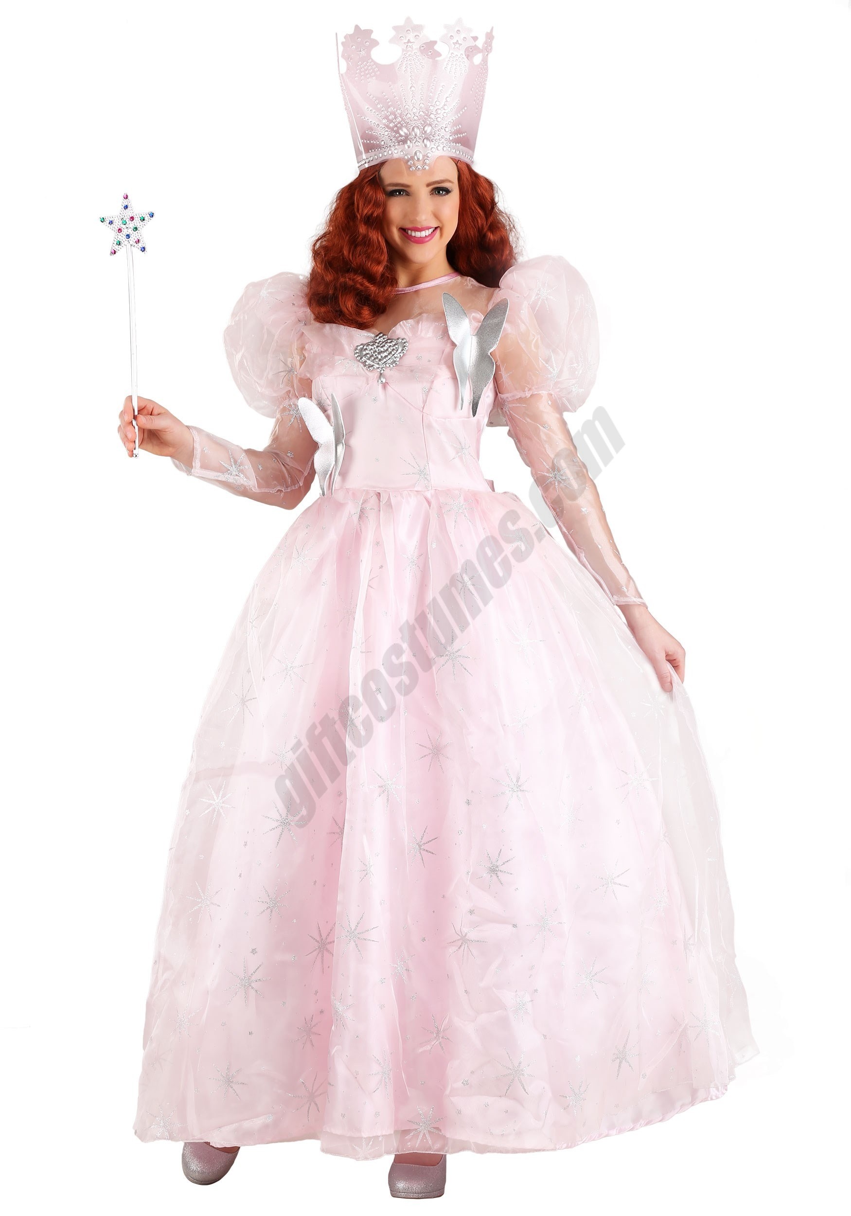 Deluxe Wizard of Oz Glinda the Good Witch Plus Size Women's Costume - Deluxe Wizard of Oz Glinda the Good Witch Plus Size Women's Costume