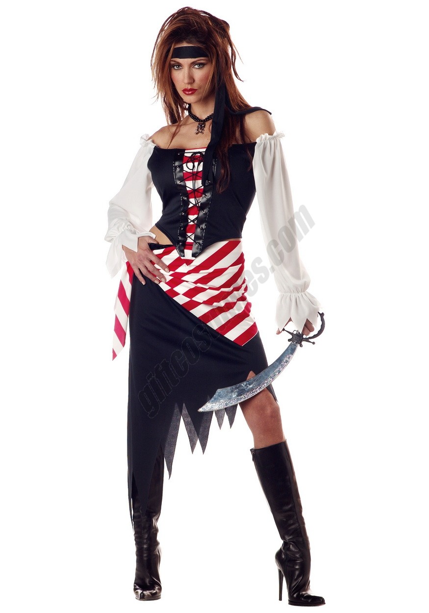 Adult Ruby the Pirate Beauty Costume - Women's - Adult Ruby the Pirate Beauty Costume - Women's