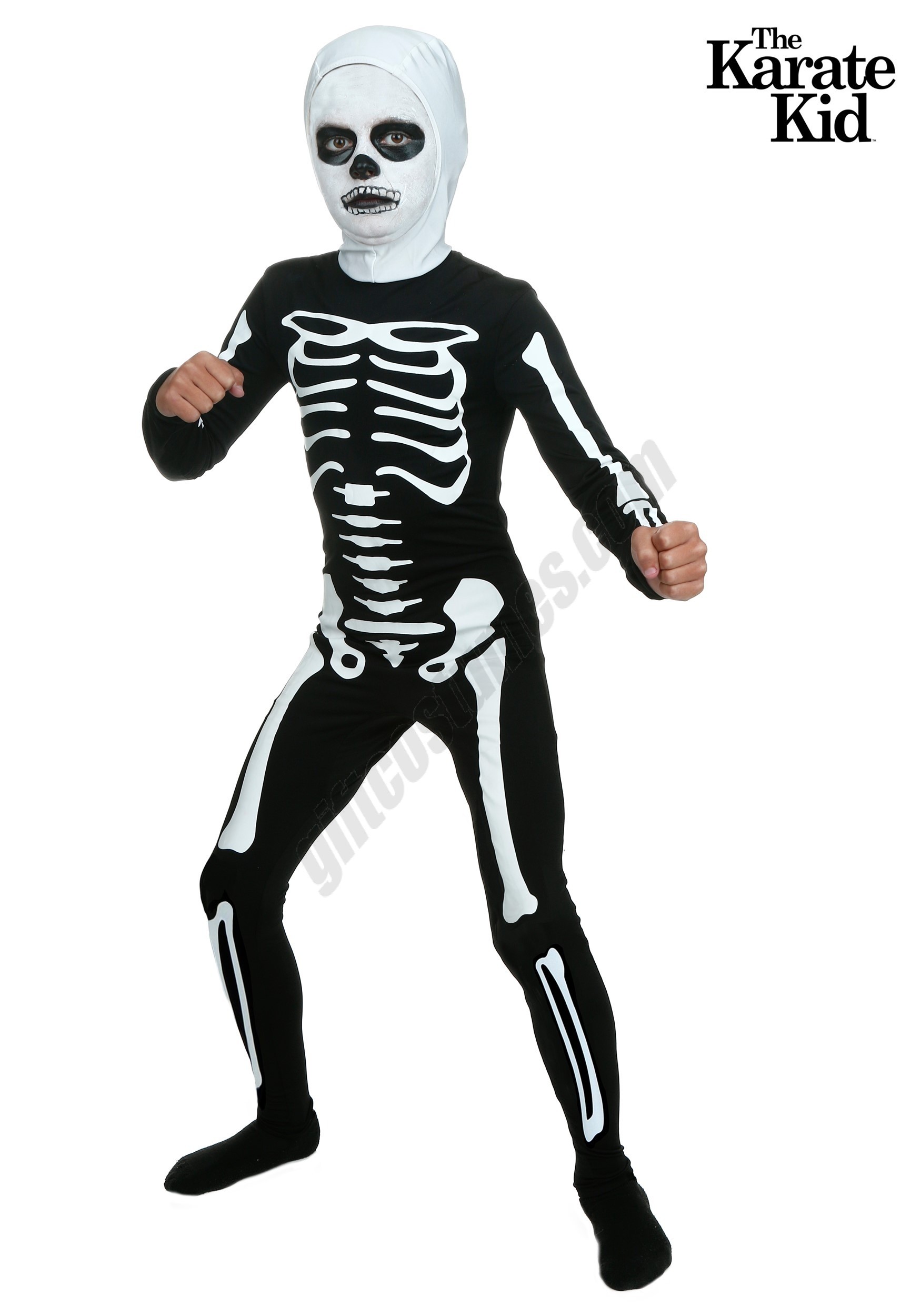 Kids Karate Kid Skeleton Suit Costume Promotions - Kids Karate Kid Skeleton Suit Costume Promotions