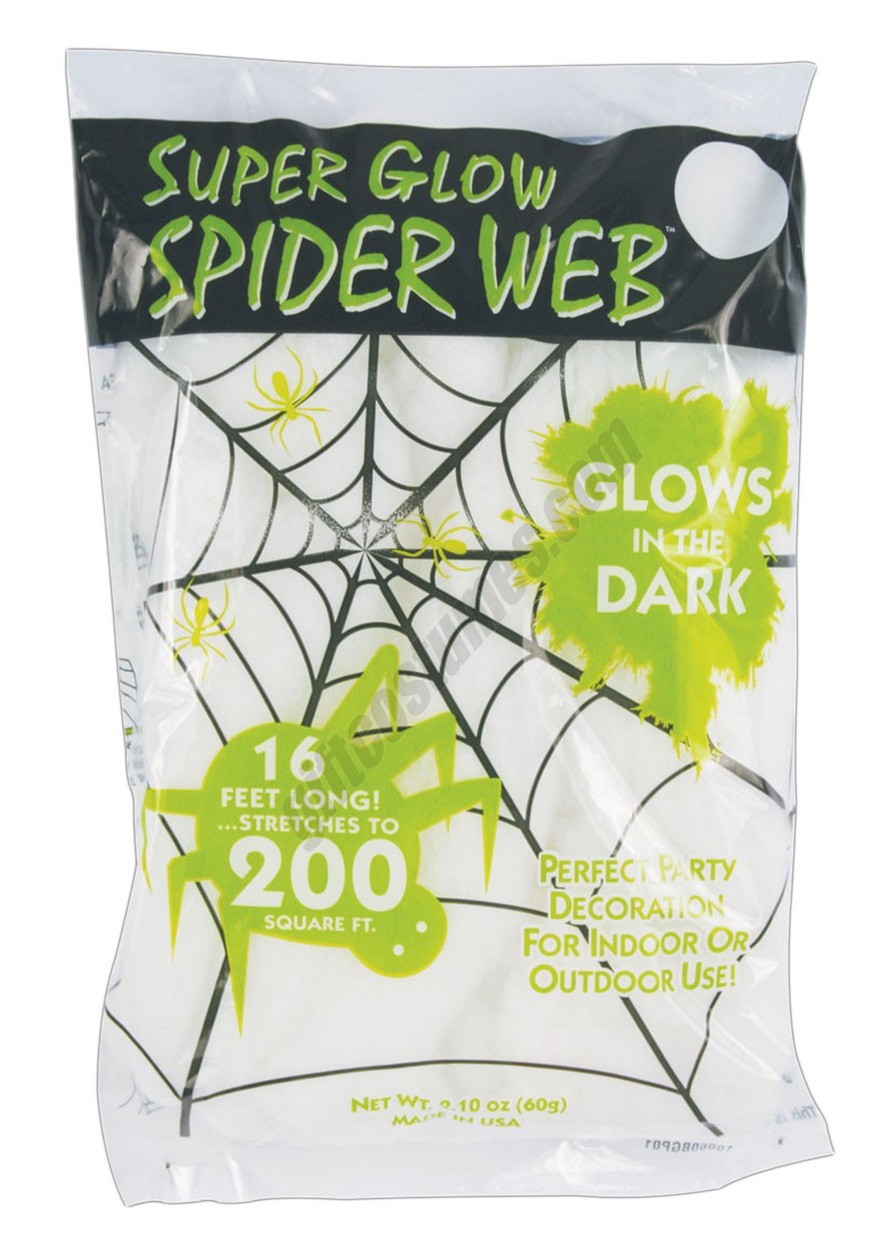 Glow in the Dark Spider Webs Promotions - Glow in the Dark Spider Webs Promotions