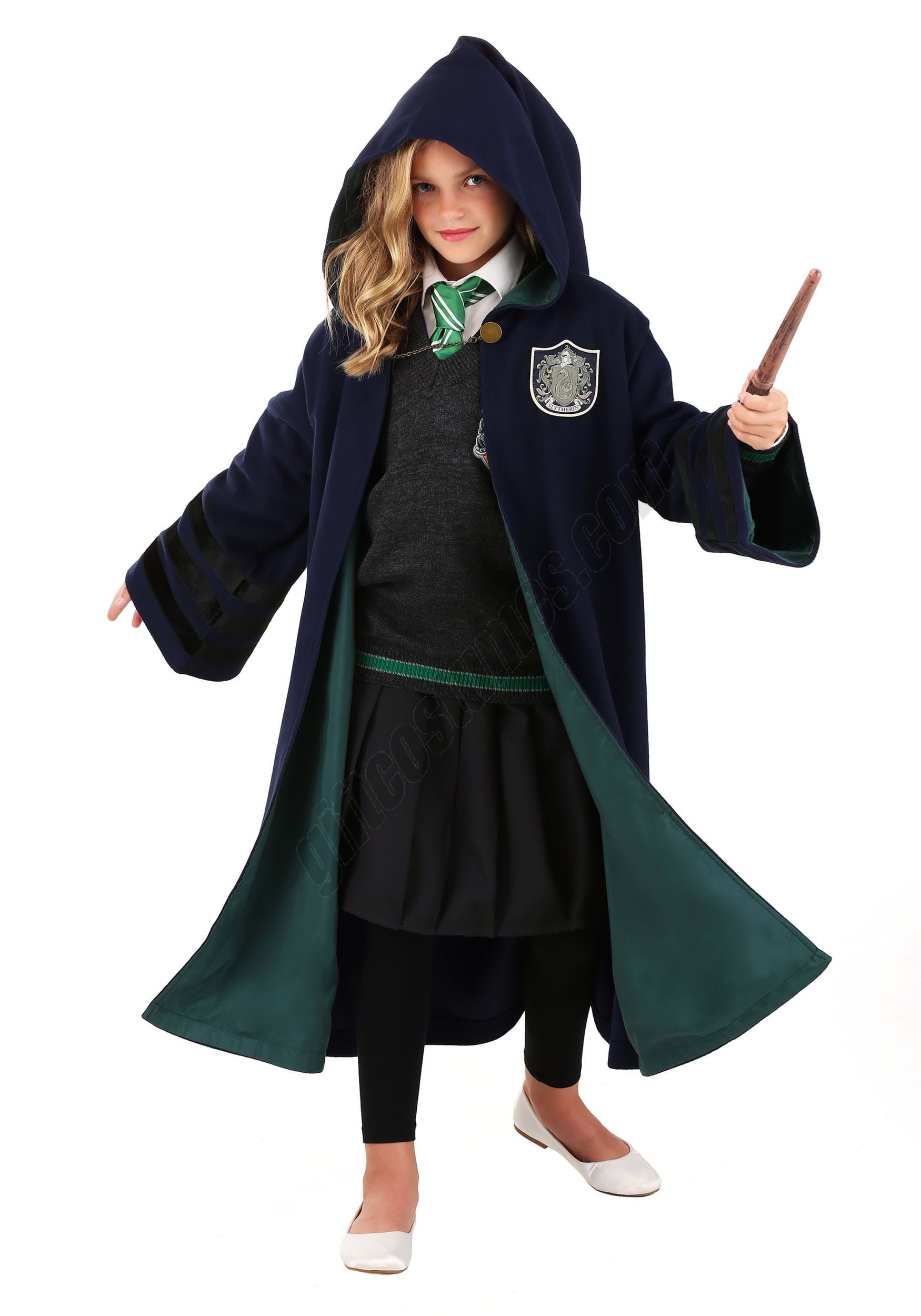 Harry Potter Vintage Slytherin Robe For Children Promotions - Harry Potter Vintage Slytherin Robe For Children Promotions