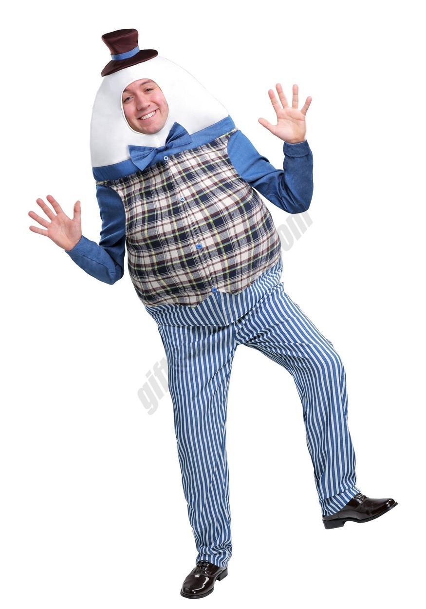 Classic Humpty Dumpty Adult Costume - Men's - Classic Humpty Dumpty Adult Costume - Men's
