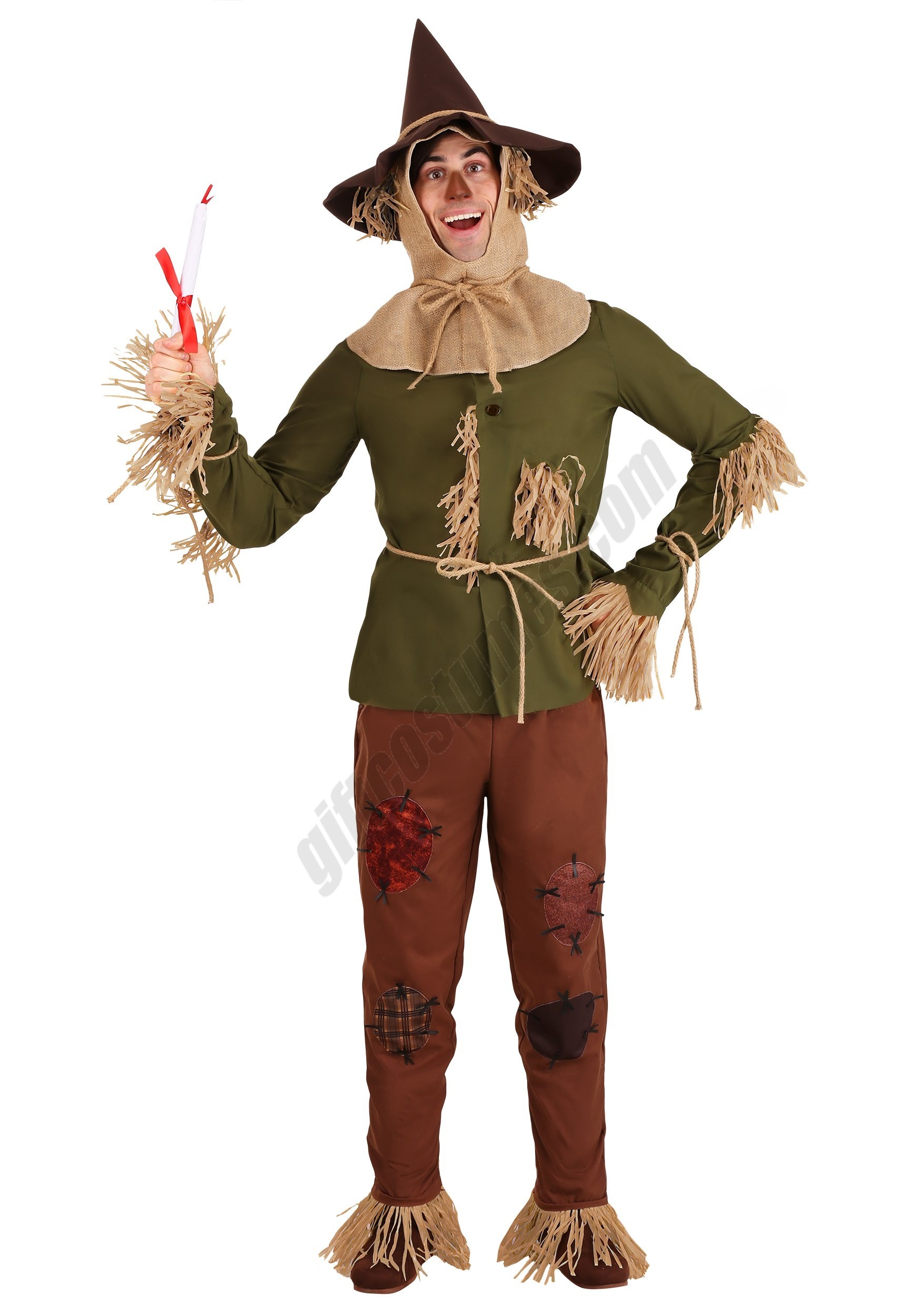 Wizard of Oz Adult Scarecrow Costume - Men's - Wizard of Oz Adult Scarecrow Costume - Men's