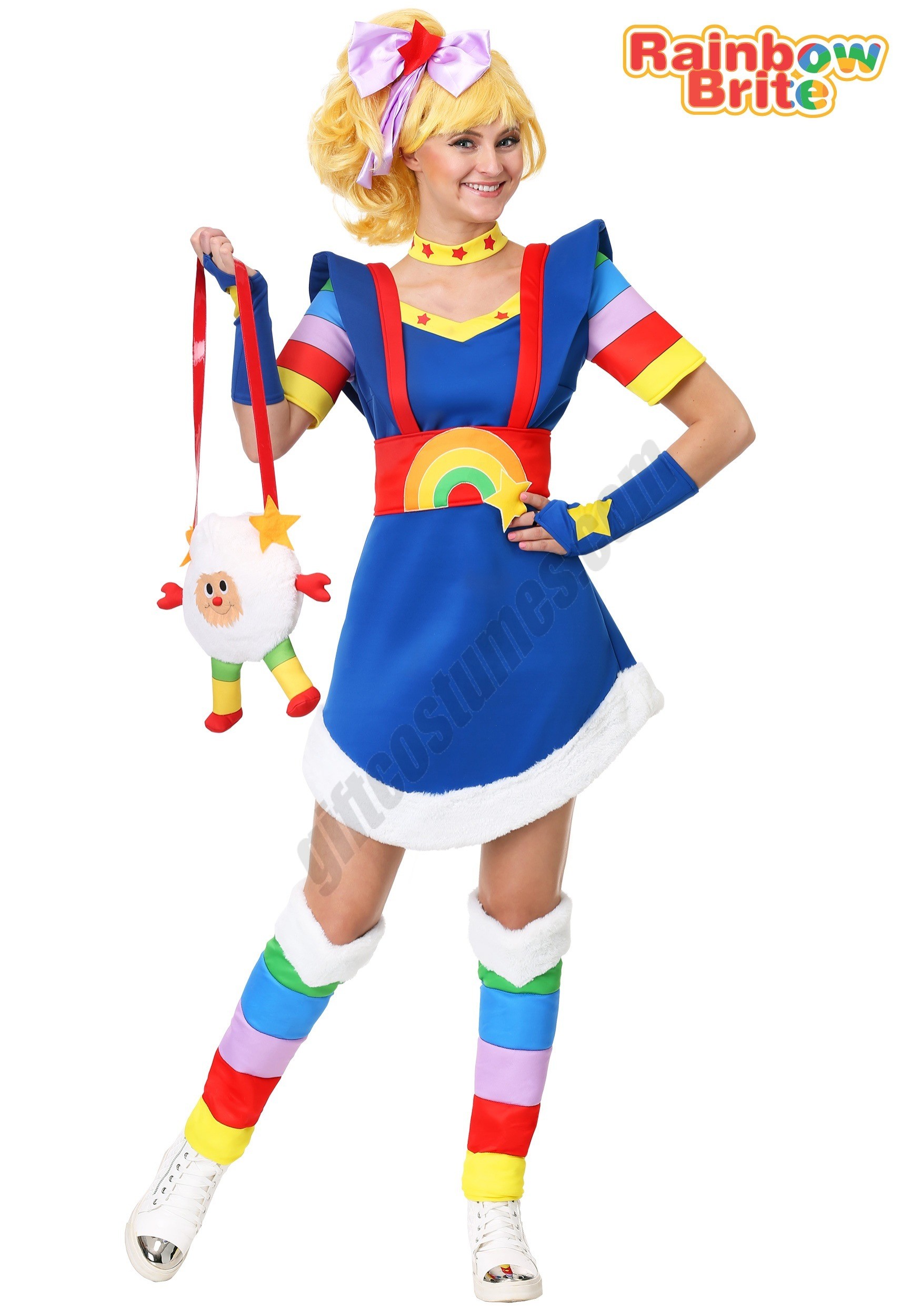 Rainbow Brite Adult Plus Size Costume Promotions - Rainbow Brite Adult Plus Size Costume Promotions
