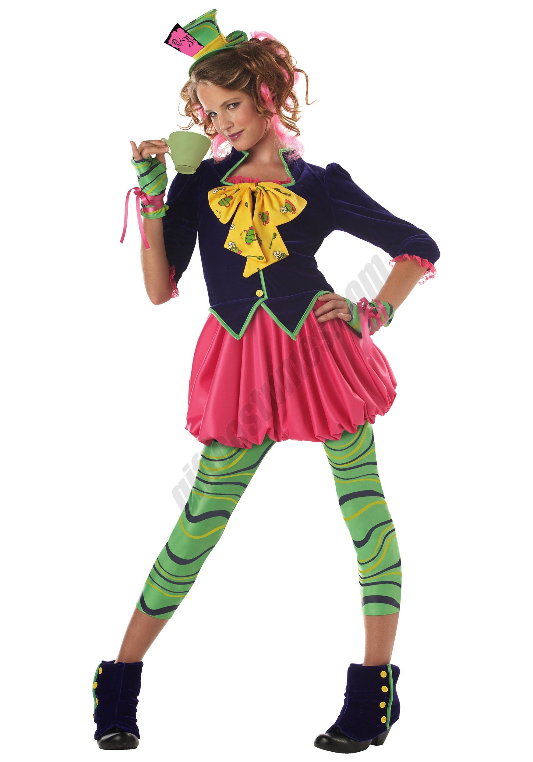 Tween Miss Mad Hatter Costume Promotions - Tween Miss Mad Hatter Costume Promotions