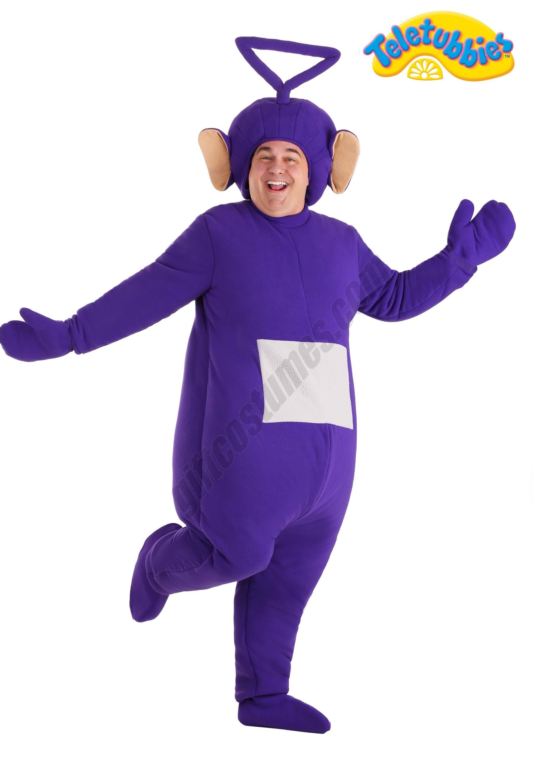 Plus Size Tinky Winky Teletubbies Costume for Adults Promotions - Plus Size Tinky Winky Teletubbies Costume for Adults Promotions