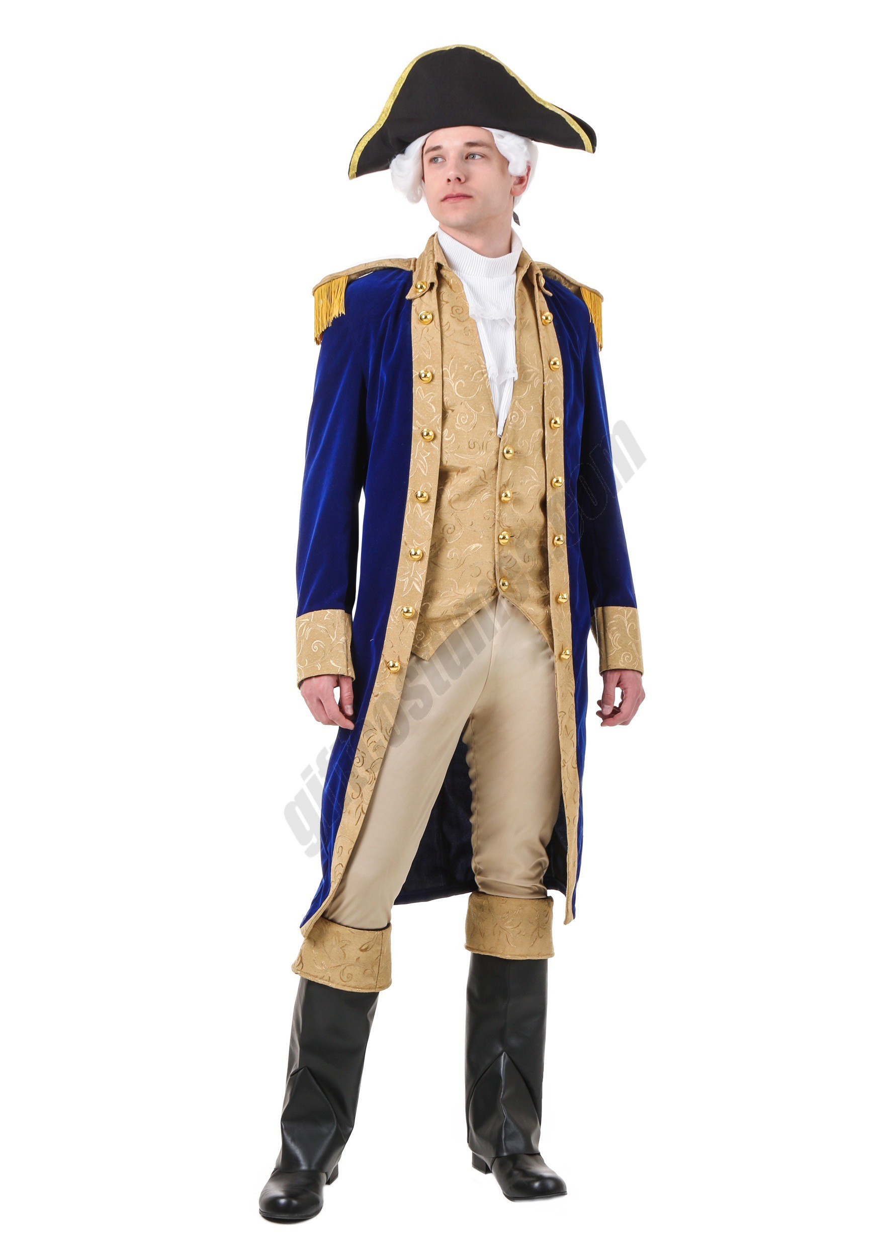 George Washington Adult Costume - Men's - George Washington Adult Costume - Men's