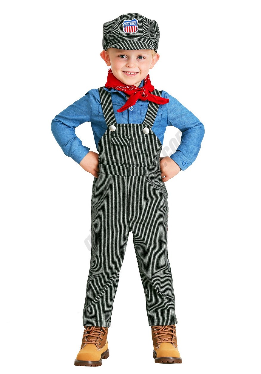 Classic Toddler Train Engineer Costume Promotions - Classic Toddler Train Engineer Costume Promotions