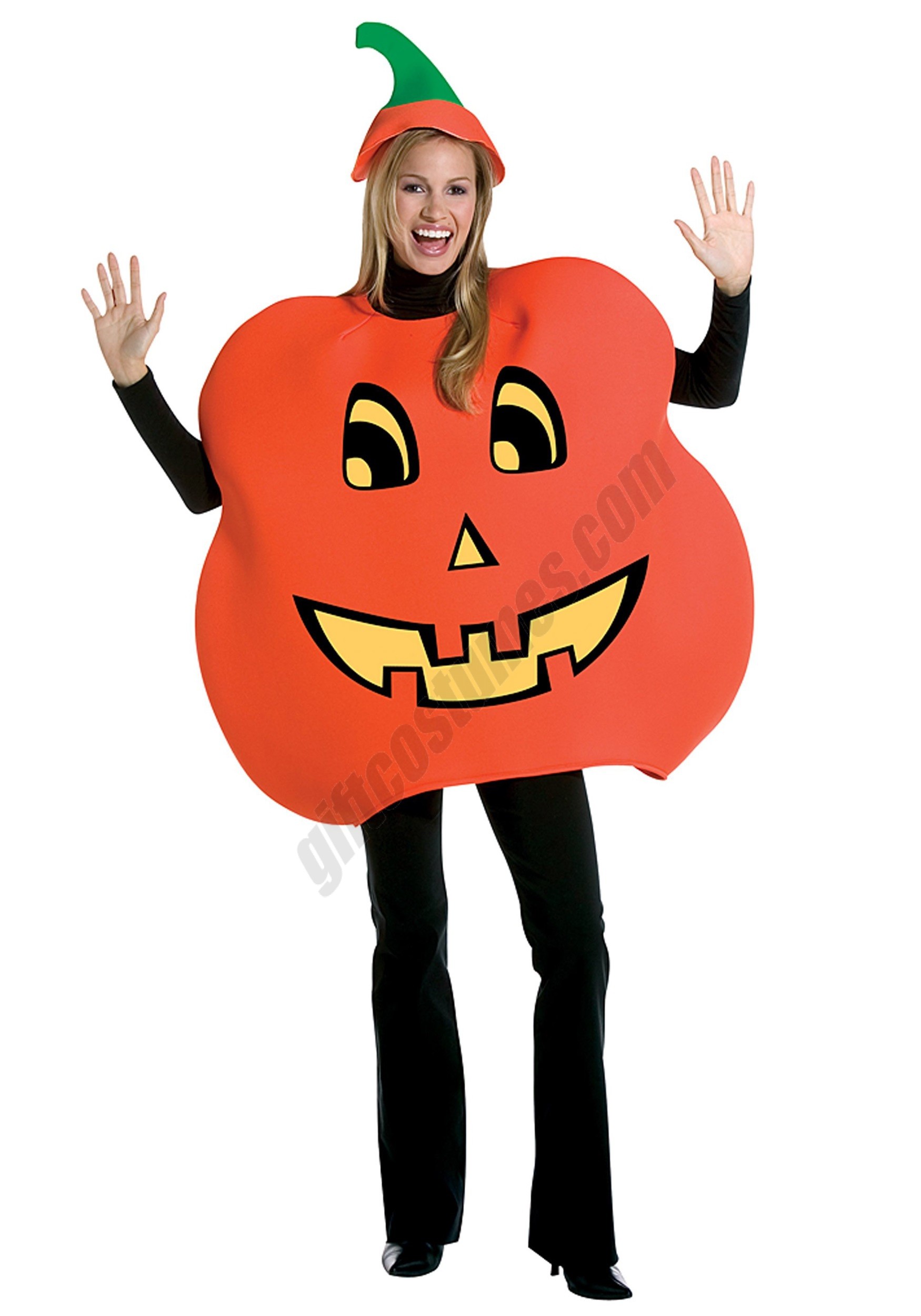 Adult Pumpkin Costume - Women's - Adult Pumpkin Costume - Women's