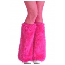 Adult Pink Furry Boot Covers Promotions