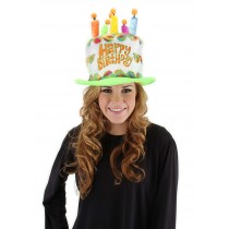 Adult Rainbow Birthday Cake Plush Hat Promotions