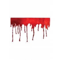 Drips of Blood Window Cling Decoration Promotions