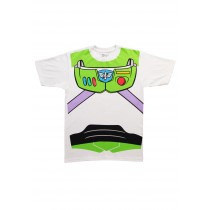 Disney Toy Story Buzz Lightyear Men Costume T-Shirt