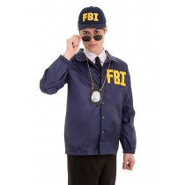 Adult FBI Costume - Men's