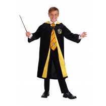 Harry Potter Kids Deluxe Hufflepuff Robe Costume Promotions