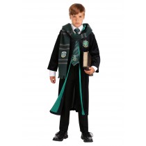 Harry Potter Kids Deluxe Slytherin Robe Costume Promotions