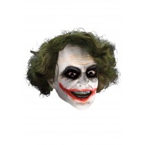 Adult Deluxe Joker Mask with Hair Promotions