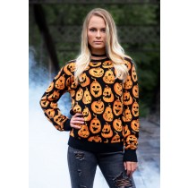 Adult Pumpkin Frenzy Halloween Sweater Promotions