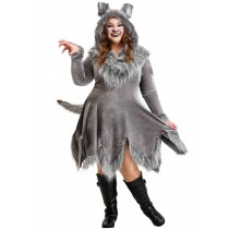 Plus Size Women's Wolf Costume Promotions