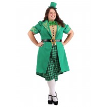 Plus Size Charming Leprechaun Costume for Women