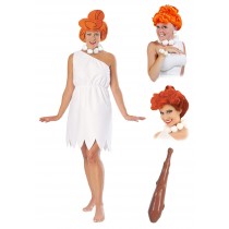 Ladies Wilma Flintstone Costume Package - Women's