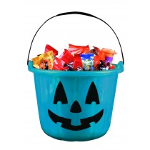 Teal Trick and Treat Pumpkin Bucket Promotions
