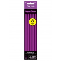 Purple 8 Inch Glowsticks - Pack of 5 Promotions