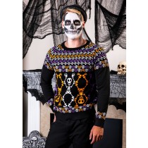 Day of the Dead Dancing Skeletons Halloween Adult Sweater Promotions