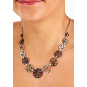 Single Chain Gears Necklace Promotions